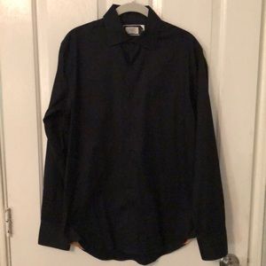 Lorenzo Uomo The Perfect Black Shirt Dress Shirt